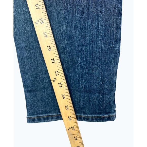 Gloria Vanderbilt Amanda Petite Tapered Leg Size 14 Short Slimming Classic Jeans - Picture 6 of 13